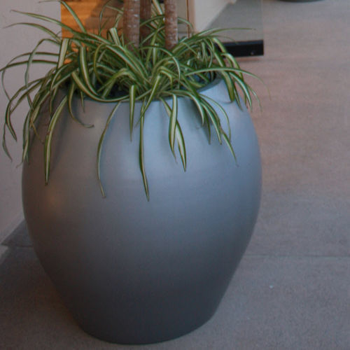 Ceramic plant pot - AQUARIAN  - Tournesol SITEWORKS - concrete / fiberglass / glass fiber reinforced concrete