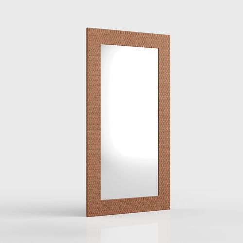 Wall-mounted mirror - 660  - Tidelli - contemporary / rectangular / rope