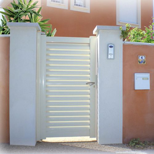 Aluminum garden gate - ASPRE - KSM PRODUCTION