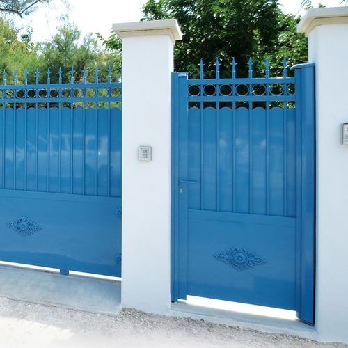 Thermo-lacquered aluminum garden gate - ALBINONI - KSM PRODUCTION