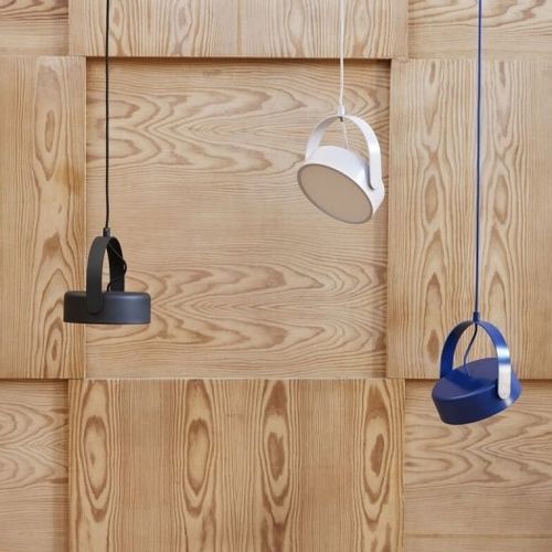 Pendant lamp - Stage - Hübsch A/S - iron / contemporary / corded