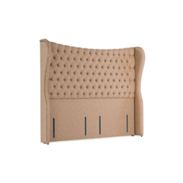 Double bed headboard - ELIZABETH - Hypnos Contract Beds Ltd - Chesterfield / fabric / upholstered