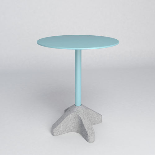 Concrete table base - ABET - Mebella Beata Kotowska - contemporary / for high bar tables / for coffee tables