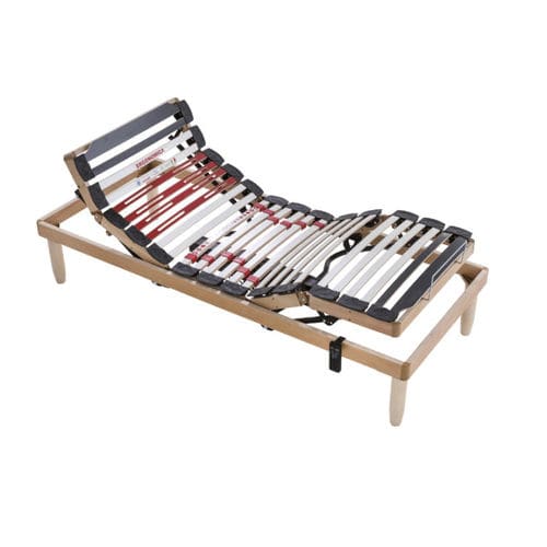 Single mattress support - DINAMIC - Noi della Notte srl - slatted / manual / electric