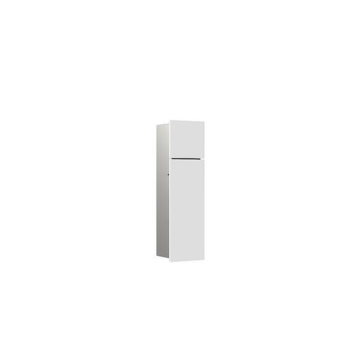 Metal toilet brush holder - 9755 513 03 - Emco Bad GmbH & Co. KG - built-in / polished