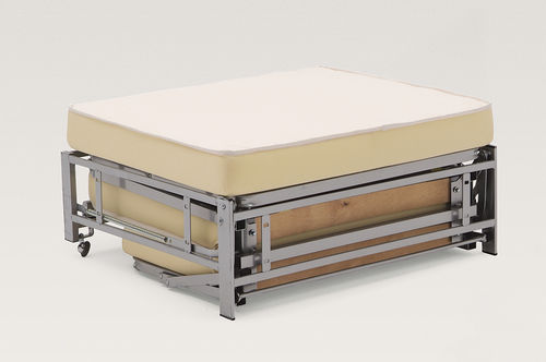 Sofa bed mechanism - POUFF 90 - LAMPOLET - with a polyurethane foam mattress