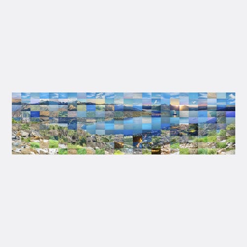Photographic print - CRONORAMA | LAGO MAGGIORE 07 | VARIATION XS240#02  - San Polo Art Gallery | Contemporary Art & Design i - large-format / landscape / for art galleries