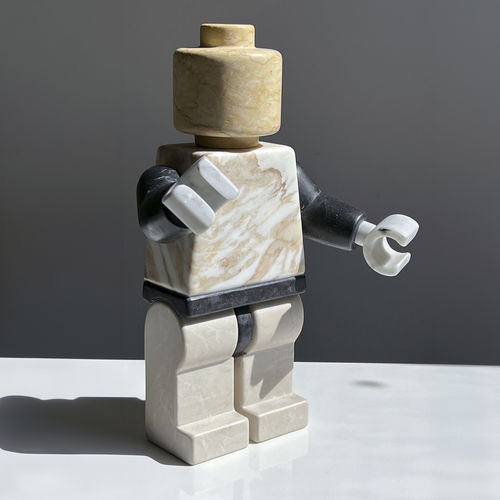 Marble sculpture - ALBERTO - San Polo Art Gallery | Contemporary Art & Design i - Carrara marble / outdoor / handmade
