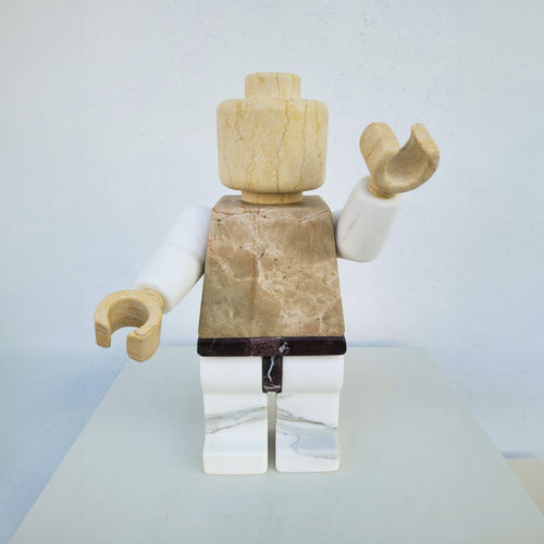 Marble sculpture - ANNA  - San Polo Art Gallery | Contemporary Art & Design i - free-standing / for art galleries / white