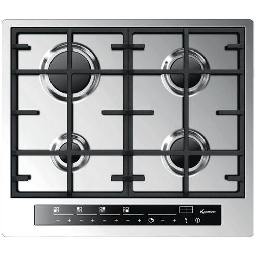 Gas cooktop - KT604TCX - Klugmann Hausgeraete GmbH - 4 burner / built-in / with knobs