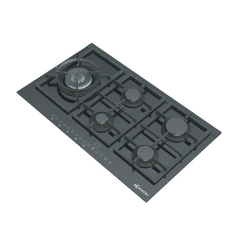 Gas cooktop - KT9000B1 - Klugmann Hausgeraete GmbH - 5 burner / built-in / with knobs