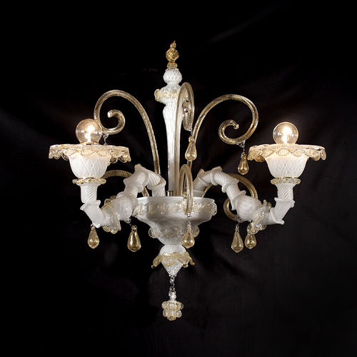 Traditional wall light - PRAGA  - Magie di Murano - indoor / blown glass / Murano glass