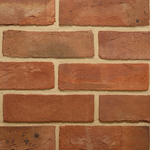 Facade brick - SOFT MULTI - Imperial Handmade brick - solid / red / handmade