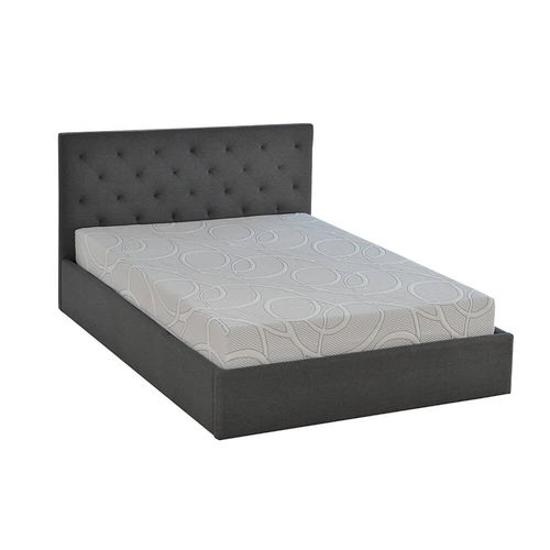 Double bed - CIPRIAINI - Neorev - traditional / with tufted headboard / with storage