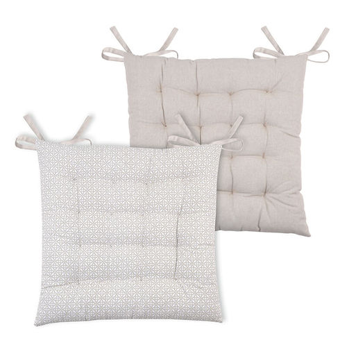 Chair cushion - IZZI - Neorev - outdoor / square / patterned