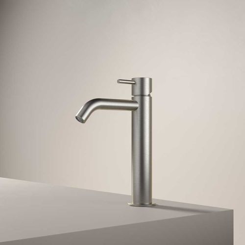 Bathroom sink mixer tap - AR003M - hotbath - countertop / steel / bathroom