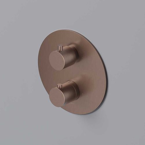 Shower mixer tap - CB009 - hotbath - built-in / thermostatic / brass