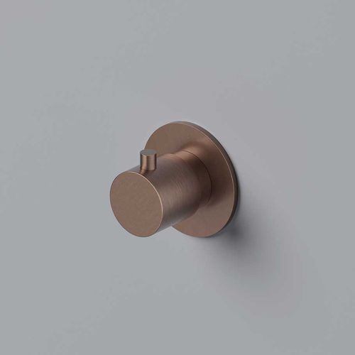 Shower shut-off valve - CB7080 - hotbath - built-in / brass / bathroom