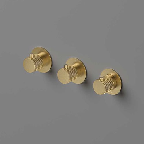 Shower mixer tap - CX7067 - hotbath - built-in / thermostatic / brass