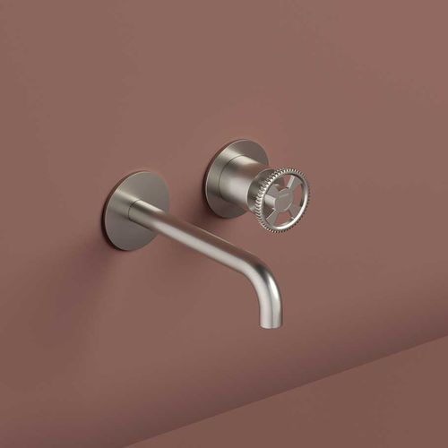 Washbasin mixer tap - CW005-18 - hotbath - built-in / wall-mounted / chromed metal