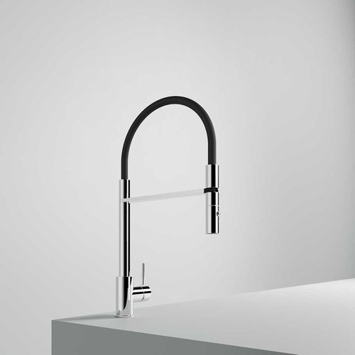 Countertop mixer tap - FKM22 - hotbath - brass / kitchen / 1-hole