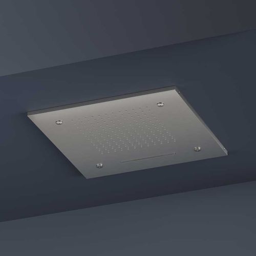 Recessed ceiling shower head - M145 - hotbath - square / rain / waterfall