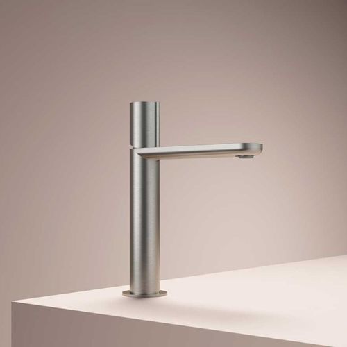 Washbasin mixer tap - GT003M - hotbath - countertop / brushed stainless steel / bathroom