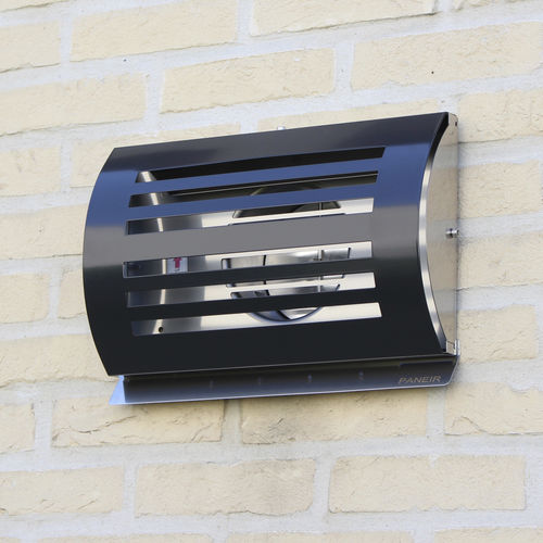 Stainless steel ventilation grill - PREMIUM LINE - DELTA HR - Paneir Ventilation - rectangular / white / for air supply and exhaust