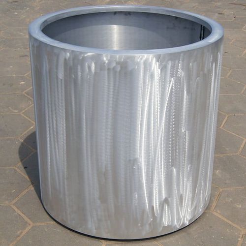 Metal planter - RONDO - Vintigo sp. z o.o. Sp. k. - round / conical / contemporary
