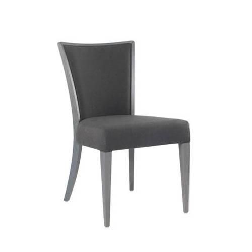 Contemporary chair - ABBY SOFT SE01 - New Life Contract - indoor / fabric / wooden base
