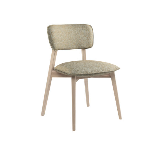 Contemporary chair - HELLEN SOFT SE07 - New Life Contract - indoor / fabric / leather