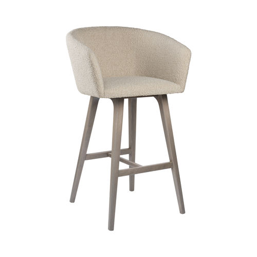 Contemporary bar chair - TATI SG02 - New Life Contract - indoor / leather / fabric