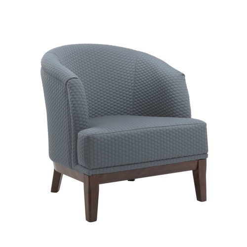 Contemporary armchair - ISOTTA PO01 - New Life Contract - fabric / leather / beech