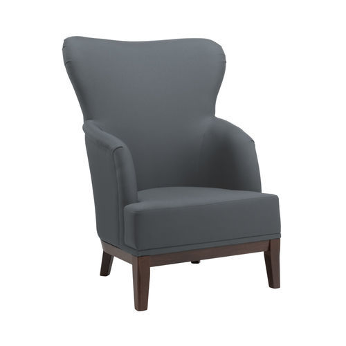 Traditional armchair - ISOTTA BE01 - New Life Contract - fabric / beech / high-back
