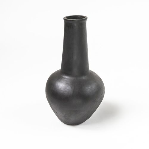 Traditional vase - GIO - GOMMAIRE - terracotta / black