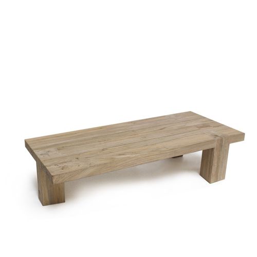 Contemporary coffee table - DOVETAIL - GOMMAIRE - teak / rectangular / home
