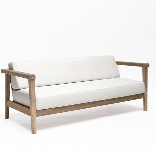 Contemporary sofa - COPENHAGUE - GOMMAIRE - garden / fabric / with removable cushion