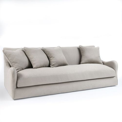 Contemporary sofa - BERNARD - GOMMAIRE - fabric / beige / 3-seater
