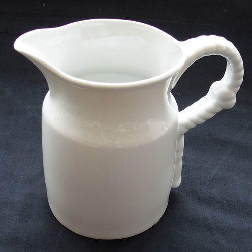 Limoges porcelain pitcher - PASSEMENTERIE - Jacques Pergay - for gourmet restaurants
