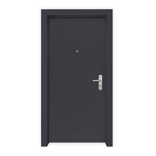 Entry door - CLASSIC - REMO Security Doors - galvanised steel / swing / without glazing