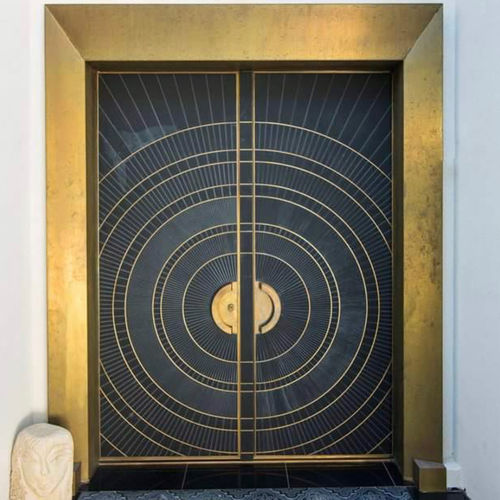 Entry door - LUXOR - REMO Security Doors - galvanised steel / swing / without glazing