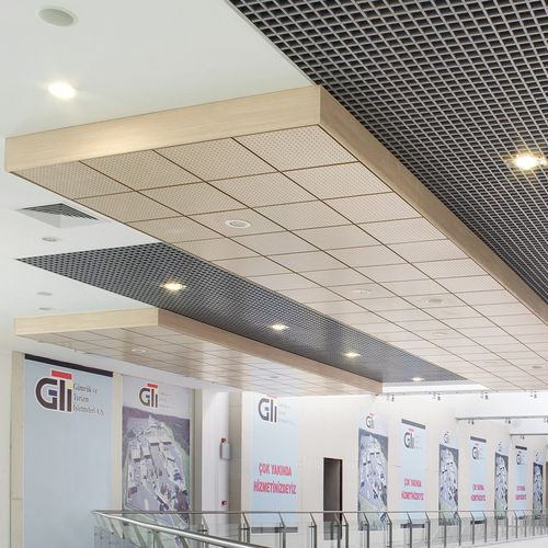 Metal suspended ceiling - T-15 PROFILE - Tacer Ltd. - panel / decorative