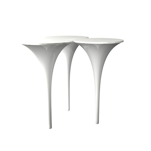 Contemporary side table - I ONLY HAVE EYES FOR YOU - Sé collections - lacquered steel / home / indoor
