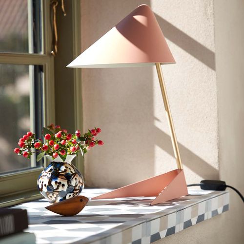 Table lamp - AMBIENCE - Warm  Nordic - brass / lacquered steel / traditional
