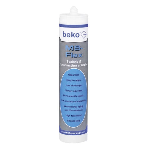 Elastic sealant - MS-FLEX - Beko Group Ltd - polymer-based / UV-resistant