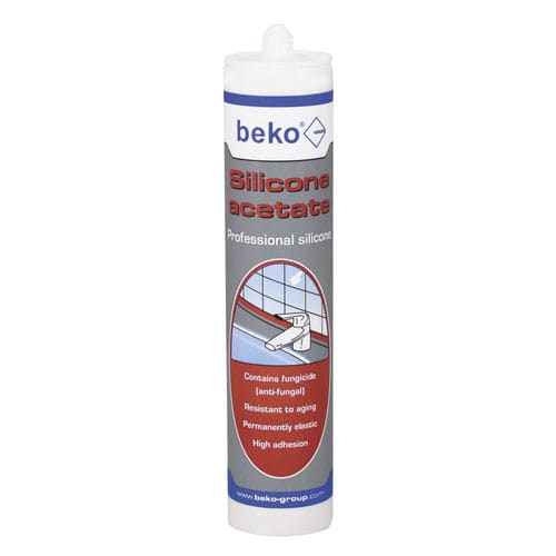Elastic sealant - ACETATE - Beko Group Ltd - silicone resin / repair / waterproof