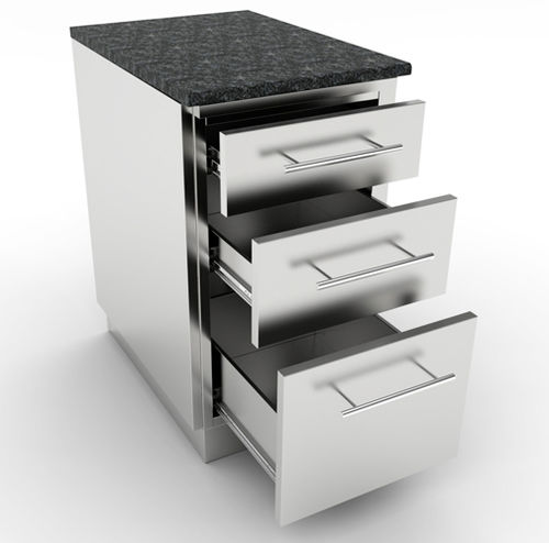 Kitchen base cabinet - SBC18STD - SUNSTONE - free-standing / outdoor