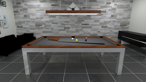 Contemporary pool table - EMPIRE BRUSHED - Bilhares Europa - home / oak / beech