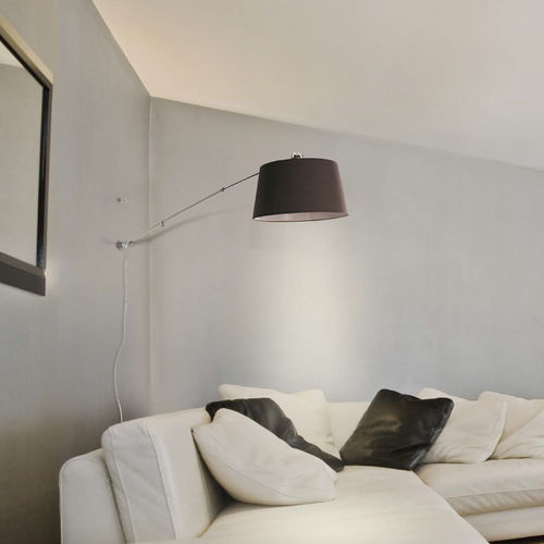 Contemporary wall light - 137/150 A - cattaneo - indoor / aluminum / round