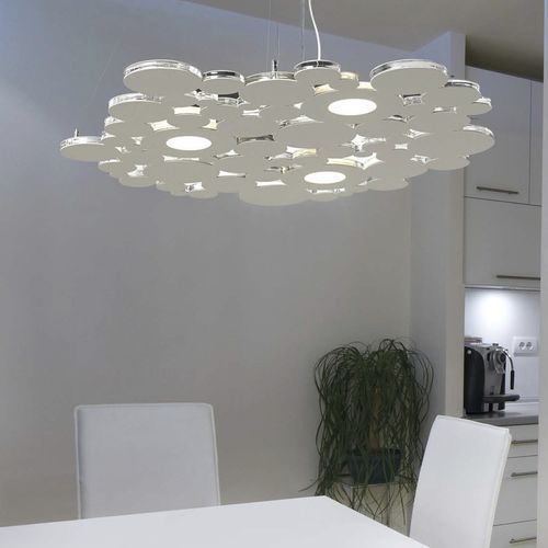Pendant lamp - BUBBLES - cattaneo - painted metal / contemporary / corded